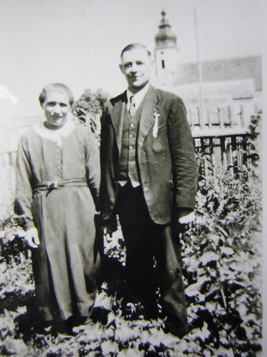 Johann Eder und Theresia Ziegelmayer * 1903 in Nassenfels